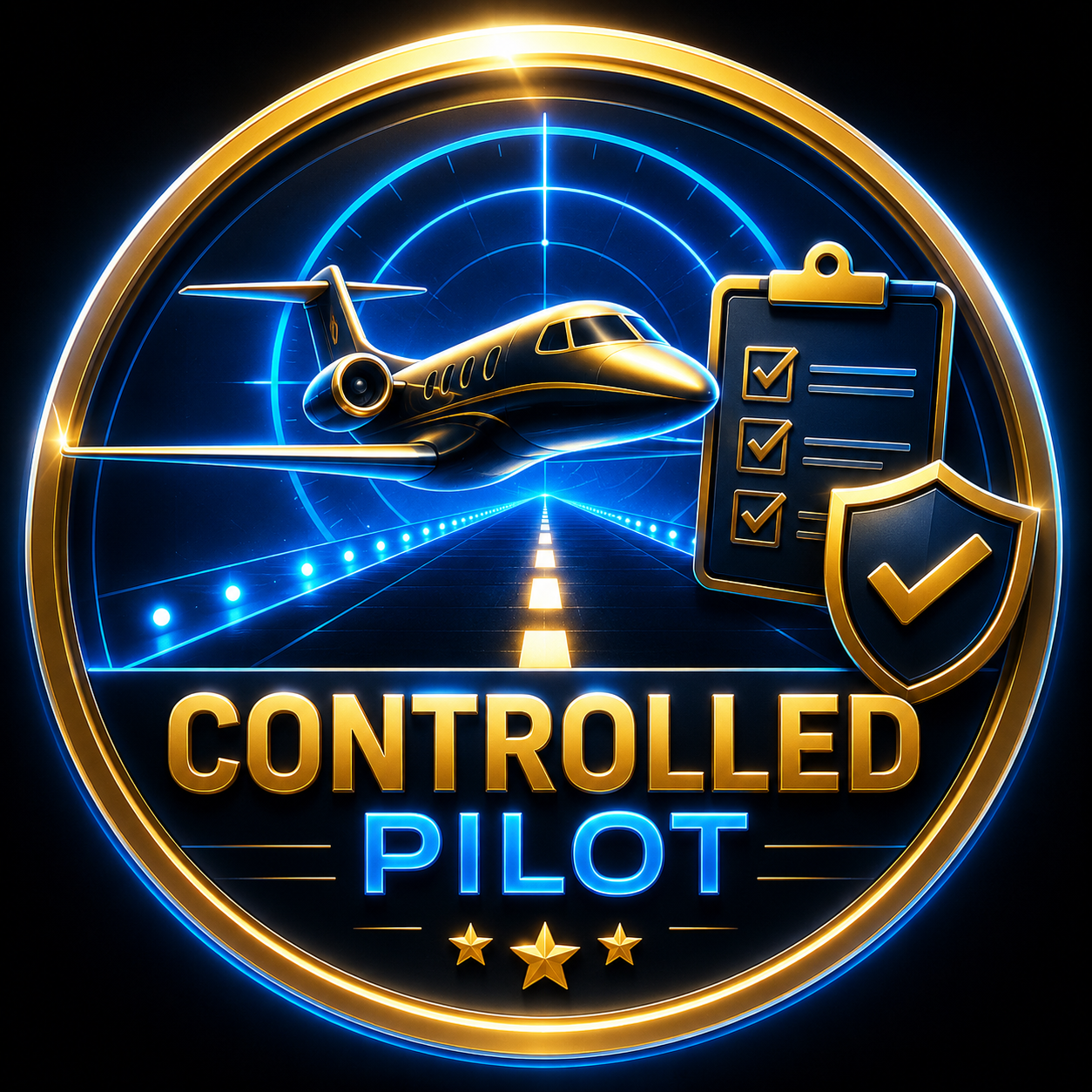 Controlled pilot icon